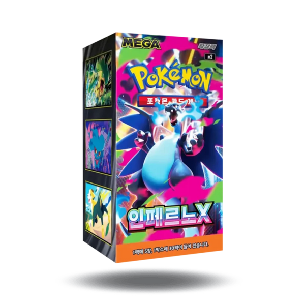 CAJA POKÉMON INFERNO X - COREANO